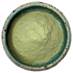 Matcha Latte for dogs made with Victorian goat milk, organic kale, organic chlorella and organic barley grass.