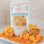Pumpkin Patch dog biscuits by Merry Tails Pawtisserie made with all-natural ingredients